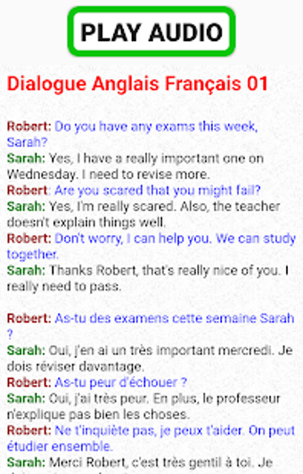 Imagen 1 para dialogues anglais franais…