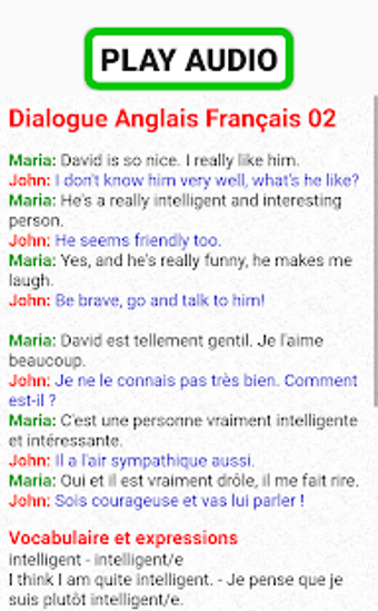 Imagen 3 para dialogues anglais franais…