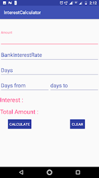 Imagen 1 para Interest Calculator