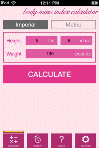 Imagen 3 para Weight and BMI Diary