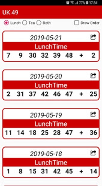 Imagen 2 para UK 49's Lunchtime &Teatim…
