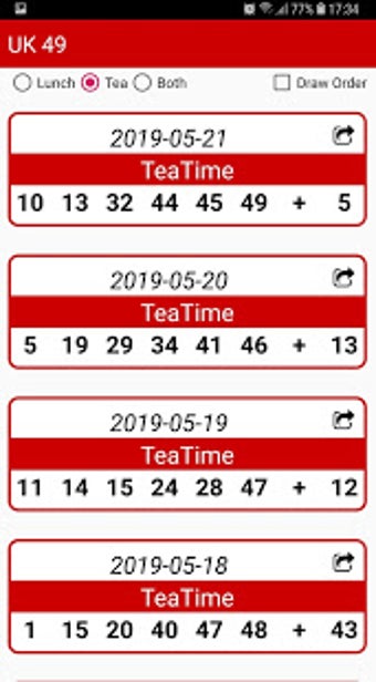Imagen 3 para UK 49's Lunchtime &Teatim…
