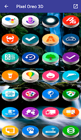 Image 1 for Pixel Pie 3D - Icon Pack