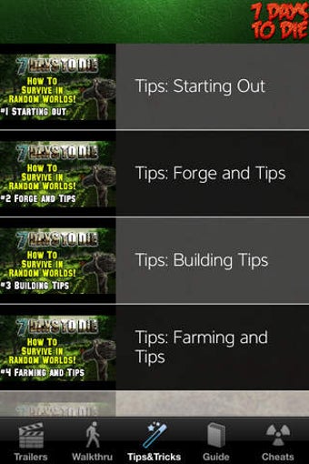 Image 0 for Guide&Cheats - 7 Days to …