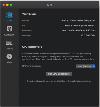 Image 0 for Geekbench