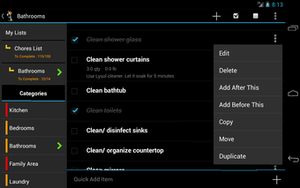 Imagen 1 para Chores List FREE