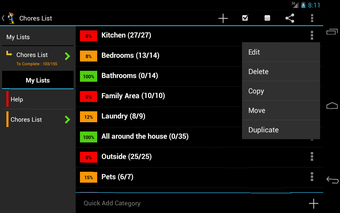 Image 0 for Chores List FREE