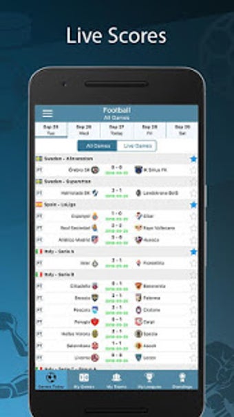 Imagen 2 para Score24 - Live Score Trac…