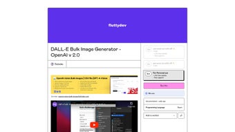 Imagen 0 para DALL-E Bulk Image Generat…