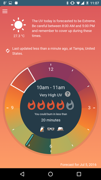 Image 0 for UVLens - UV Index Forecas…