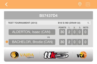 Imagen 0 para tennisTOUCH Live Tracker