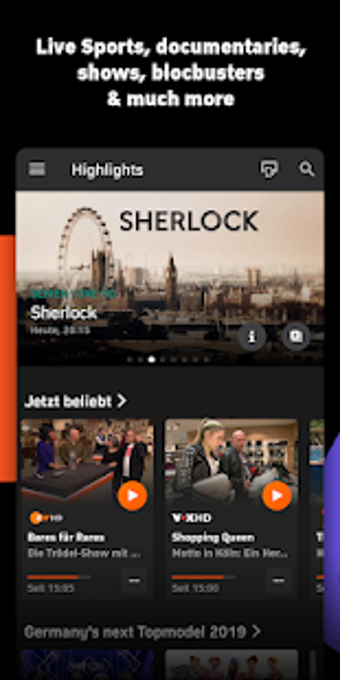 Image 1 for Zattoo - TV Streaming App