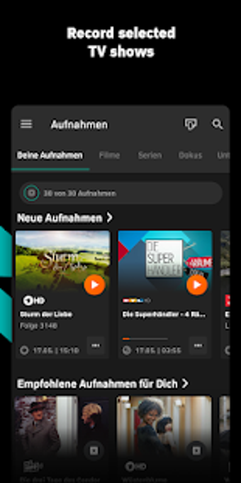 Image 2 for Zattoo - TV Streaming App