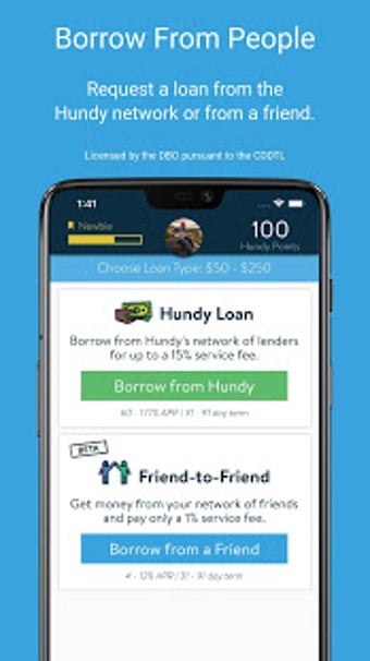 Imagen 0 para Hundy - P2P Microloans - …