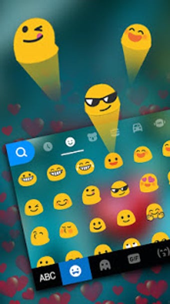 Imagen 2 para Love Lock Keyboard Theme