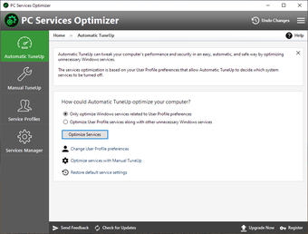 Image 0 for PC Services Optimizer