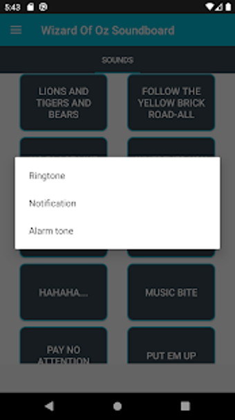Image 2 for Wizard Of Oz Soundboard