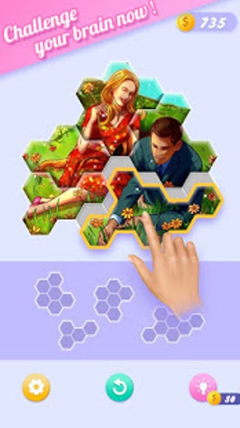 Imagen 3 para Block Jigsaw - Free Hexa …