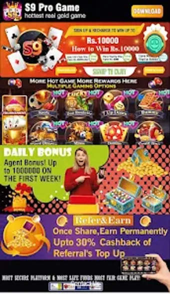 Imagen 0 para s9 game app earning