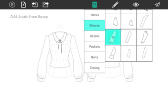 Image 0 for Fashion Design Flat Sketc…