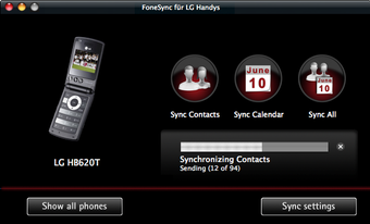 Image 0 for FoneSync for LG phones