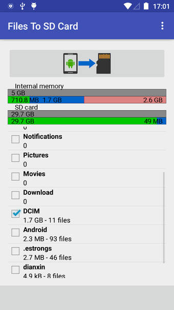 Image 1 for Files To SD Card