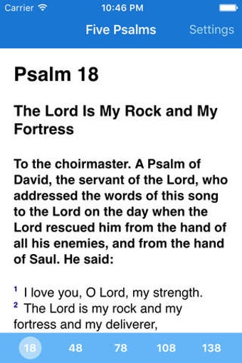Image 0 for Five Psalms