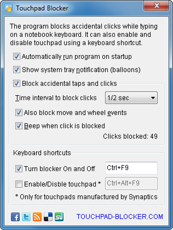 Image 0 for Touchpad Blocker