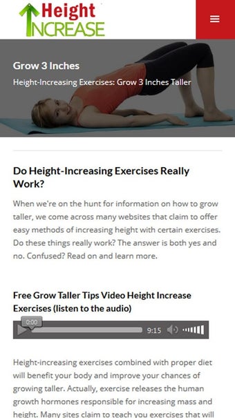 Imagen 2 para Height Increase Exercises
