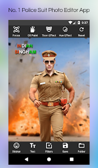 Image 3 for My Photo Police Suit Edit…