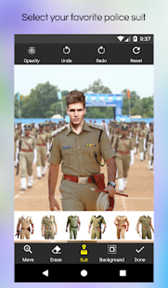 Image 2 for My Photo Police Suit Edit…