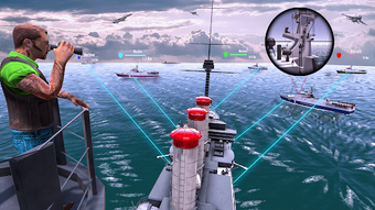 Image 0 for Boat Shooting Warship: Pv…