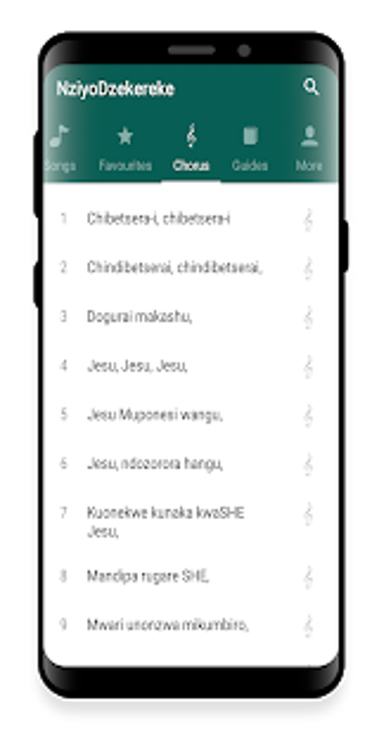Imagen 1 para RCZ Hymn Book - Nziyo Dze…