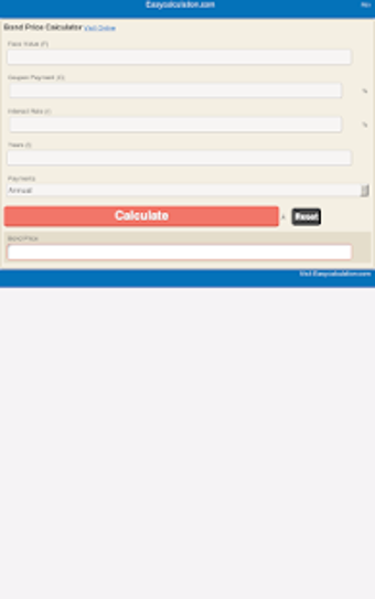 Image 2 for Bond Price Calculator