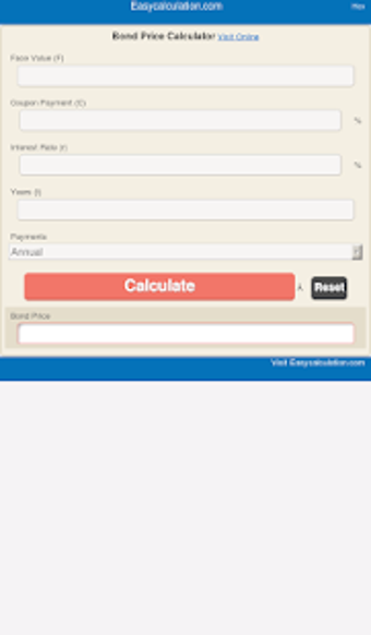 Image 1 for Bond Price Calculator