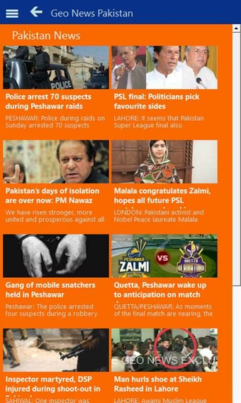 Imagen 2 para Geo News Pakistan for Win…