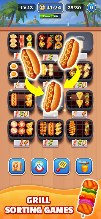 Imagen 0 para Grill Match - Food Sort P…