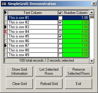 Image 0 for SimpleGrid1 ActiveX