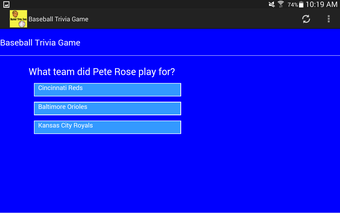 Imagen 1 para Baseball Trivia Game