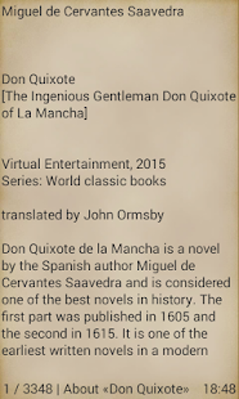 Image 0 for Don Quixote