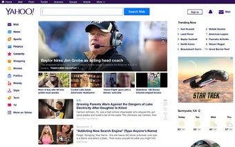 Image 0 for Yahoo Homepage
