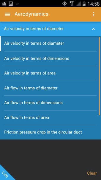 Imagen 1 para HVAC Calculator Lite