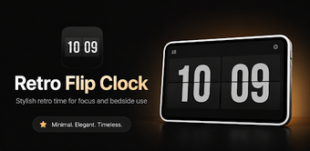 Imagen 0 para FlipClock: Retro Desk Clo…