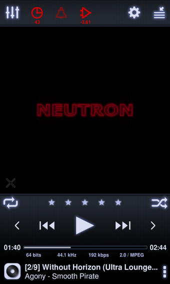 Image 0 for Neutron Music Player