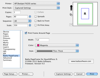 Imagen 0 para Badia PageFrame for Quark…