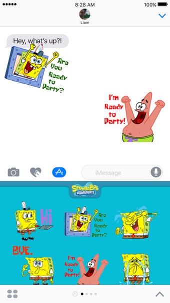Image 3 for SpongeBob Stickers!