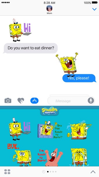 Image 0 for SpongeBob Stickers!