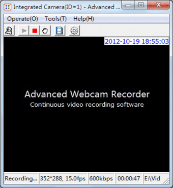 Image 0 for Advanced Webcam Recorder