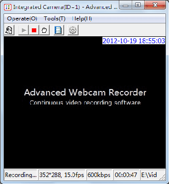 Imagen 0 para Advanced Webcam Recorder