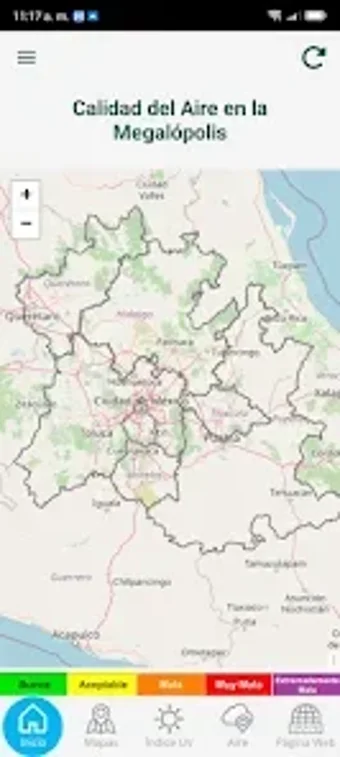 Image 0 for Calidad del Aire Megalópo…